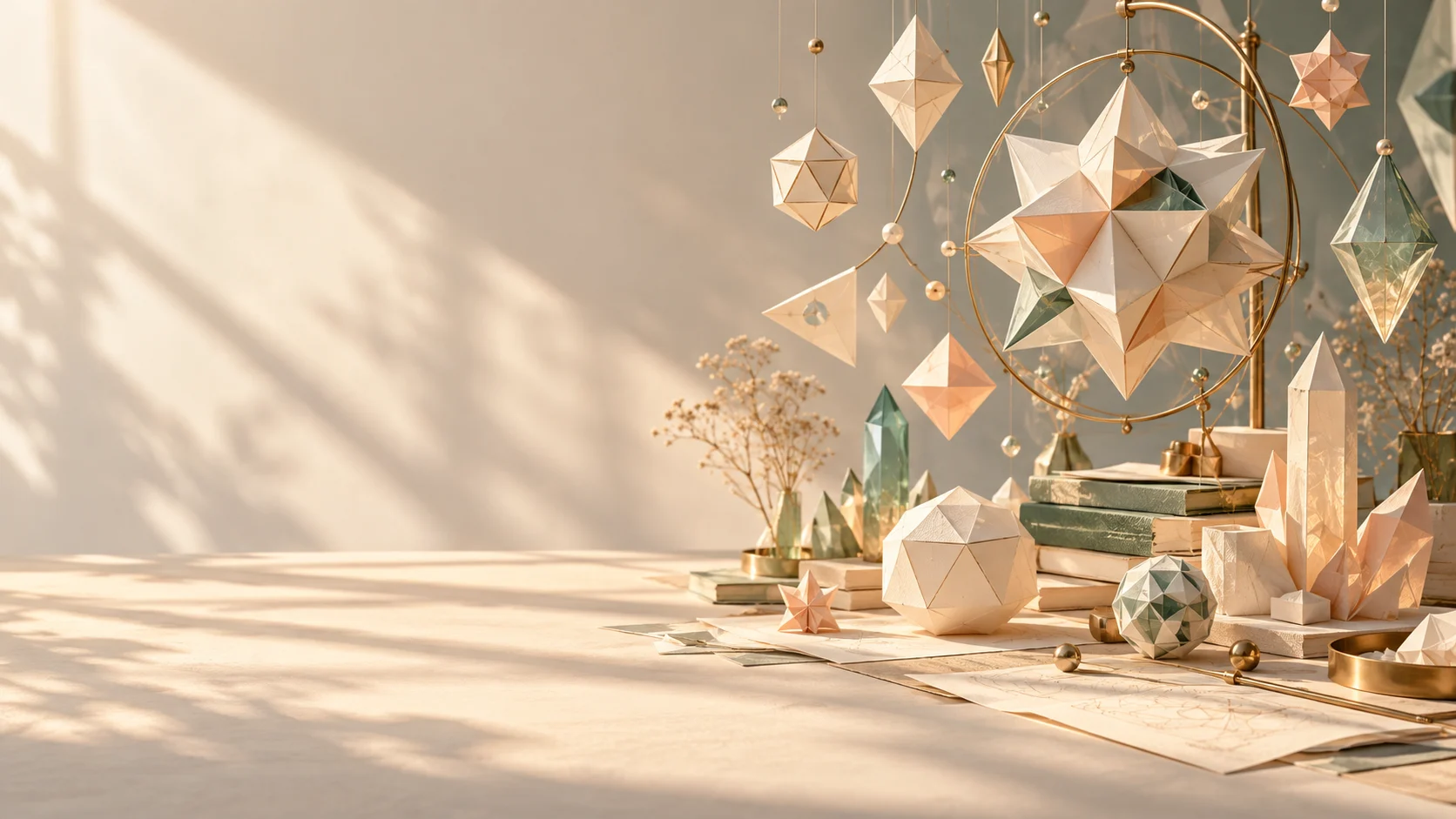 Paper Laboratory — ink-painted or illustrated environment